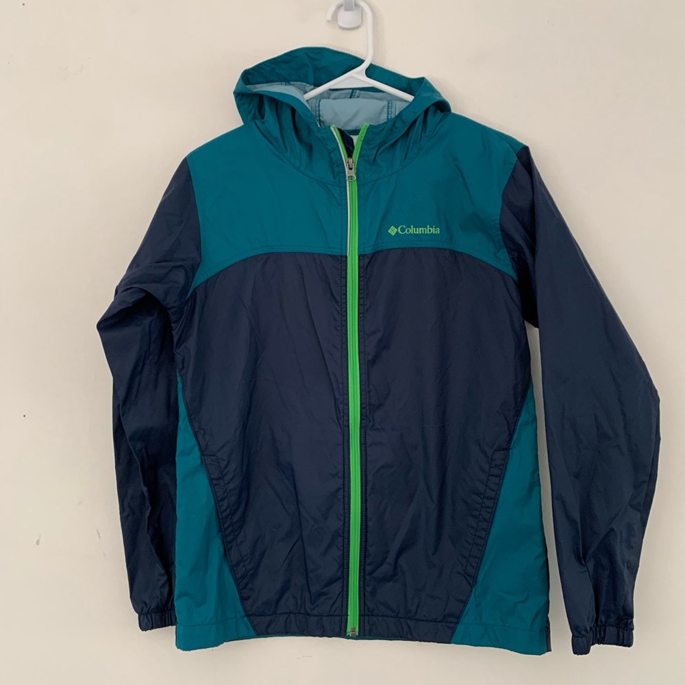 Columbia Youth Large Glennaker Lake Rain Jacket New No Tag